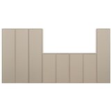 vtwonen Kremno bela modularna garderobna omara iz masivnega bora 400x200 cm Daily – | Shoptok.si