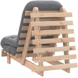  Futon na razvlačenje s madracem 60x206x11 cm masivna borovina | shoptok.hr