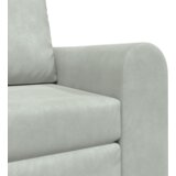 vidaXL podna sofa krevet 2-u-1 svjetlosiva 98x71x83 cm baršun | shoptok.hr