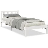  Dugi okvir kreveta bez madraca bijeli 100 x 220 cm od borovine | shoptok.hr