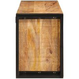  Stalak za vino Smeđa 100 x 45 x 33 cm Čvrsto Grubo Drvo Manga | Eponuda.ba