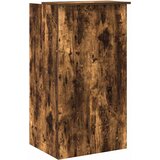  Recepcijski stol dimljeni hrast 55x50x103,5cm konstruirano drvo | shoptok.hr
