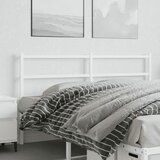 vidaXL Kovinsko vzglavje belo 160 cm | Shoptok.si