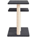  Grebalica za mačke s platformama tamnosiva 62,5 cm | shoptok.hr