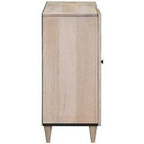 vidaXL Strani šal Bela 33,5 x 90 x 75 cm | Shoptok.si