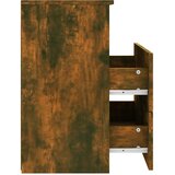  Noćni ormarići 2 kom boja dimljenog hrasta 50 x 32 x 60 cm | Eponuda.com