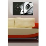 Wallity zidni sat 2P3040CS-122, 64x40 cm, 2 dela | ePonuda.com