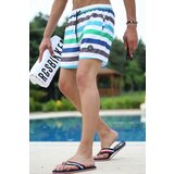 Madmext Swim Shorts - Green - Color block Cene