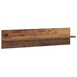  Polica na zidu s policom 2 pcs Staro drvo 80 x 11,5 x 18 cm | shoptok.hr