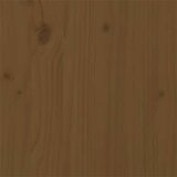  Okvir za krevet od masivnog drva smeđa boja meda 200 x 200 cm | shoptok.hr
