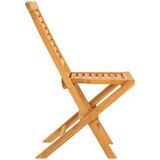  Sklopive vrtne stolice 8 kom 47x63x90 cm od masivne tikovine | shoptok.hr