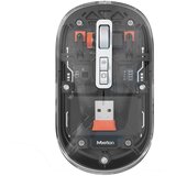 MeeTion BTM005BK bežični BT punjivi miš, 2.4GHZ, crni