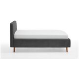 Meise Möbel Antracitno sivi tapecirani krevet bez podnice 120x200 cm Mattis – | shoptok.hr