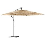 The Living Store Vrtni senčnik z jeklenim drogom rjav 269x269x235 cm - Vrtni Senčnik, (21460273) | Shoptok.si