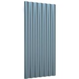 Krovni paneli 12 kom od čelika obloženog prahom sivi 80 x 36 cm | shoptok.hr