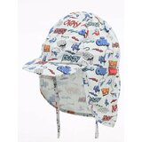 Yoclub Kids's Boys' Summer Cap With Neck Protection CLE-0116C-A100 Cene