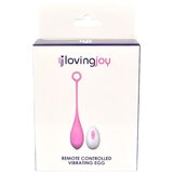 Loving Joy 2024 Vibracijski JajČek Loving Joy Remote Controlled Pink | Shoptok.si