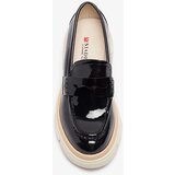Resti Black women's eco leather patent leather moccasins Sepop- Footwear | ePonuda.com