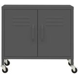 vidaXL Omara za shranjevanje antracitna 60x35x49 cm jeklo | Shoptok.si