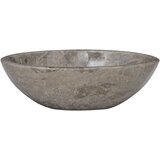 Maison Chic Umivalnik - Kopalna umivalnik - Lavabo siv 53x40x15 cm marmor, (21684709) Cene