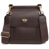 Fancy Metal Goods Ltd Alice Wheeler - Torba - Bloomsbury, Chocolate, Crossbody | Eponuda.com