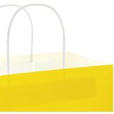  Papirnate vrećice 50 kom s ručkama žute 26x12x35 cm | shoptok.hr
