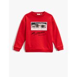 Koton Atatürk Printed Sweatshirt with Sequin Embellishment on Both Sides. | Shoptok.si
