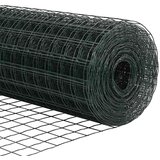  Ograda s postovima Zelena 1,2 x 10 m Čelik i PVC | shoptok.hr