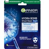 Garnier Skin Naturals Hydra Bomb Night vlažilna maska za utrujeno in občutljivo kožo 1 ks za ženske Cene