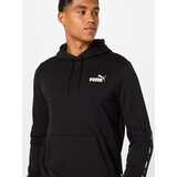 Puma Sportska sweater majica crna / bijela | shoptok.hr