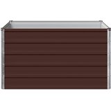  Povišeni vrtni krevet Smeđa 100 x 80 x 55 cm | shoptok.hr
