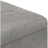  Otoman za pohranu Svijetlo siva 80 x 80 x 45 cm Baršun | shoptok.hr