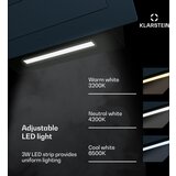 Klarstein SleekAir kuhinjska napa | A+++ | 717 m³/h | upravljanje dodirom | LED | 90 cm | shoptok.hr