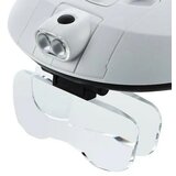 Aptel DA351A naglavna LED lupa s 5 zamenljivimi lečami, 1×–3,5× | Shoptok.si