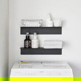 YAMAZAKI Crna metalna polica 50 cm – | shoptok.hr