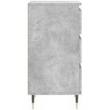  Komoda siva boja betona 40 x 35 x 70 cm od konstruiranog drva | shoptok.hr