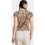 Adidas Funkcionalna majica 'AOP' bež / mokka / črna | Shoptok.si