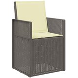  Vrtni set za objed 9 kom. Svjetlosiva i Krem PP | shoptok.hr