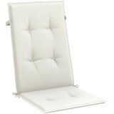  Jastuci za stolice 2 kom prošarano krem 120x50x4 cm tkanina | shoptok.hr