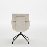 Dieter Knoll NASLANJAČ, kovina, tekstil črna, bež | Shoptok.si