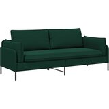 SOFA za 3 osobe Tamnozelena 222 x 81 x 89 cm Bar&amp;scaron;un Slike