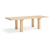 Teulat Jedilna miza z borovo mizno ploščo 100x260 cm Banda –