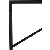 Light & Living Crni zidni metalni držač za boce vina broj boca 16 kom 70x160x6 cm Malbeo – | shoptok.hr
