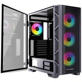 BIT FORCE GIANT ARGB-TM4 Gaming E-ATX, Full-Tower kućište bez napajanja, crno | shoptok.hr