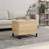 VidaXL Stolić za kavu boja hrasta 60 x 44 5 x 45 cm konstruirano drvo VidaXL Stolić za kavu boja hrasta 60 x 44 5 x 45 cm konstruirano drvo Slike