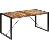  Blagovaonski stol od masivnog obnovljenog drva 160 x 80 x 75 cm | shoptok.hr