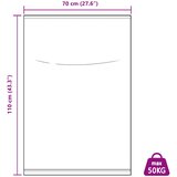  Tkanine vreće 10 pcs Bijela 70 x 110 cm PP | Shoptok.si