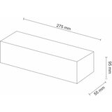  Zidna svetiljka CEGIELKA 1xE14/12W/230V gips/bela | Eponuda.com