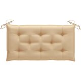  Jastuci za vrtnu klupu 2 kom bež 100x50x7 cm tkanine Oxford | shoptok.hr