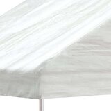 vidaXL Sjenica s krovom bijela 8 92 x 4 08 x 3 22 polietilen | shoptok.hr
